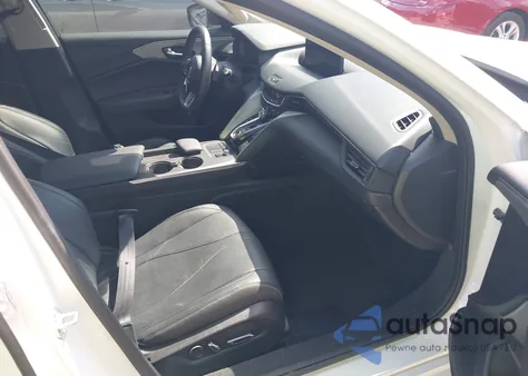 2022 Acura Tlx Technology Package из США, поврежденный, VIN 19UUB5F46NA004432